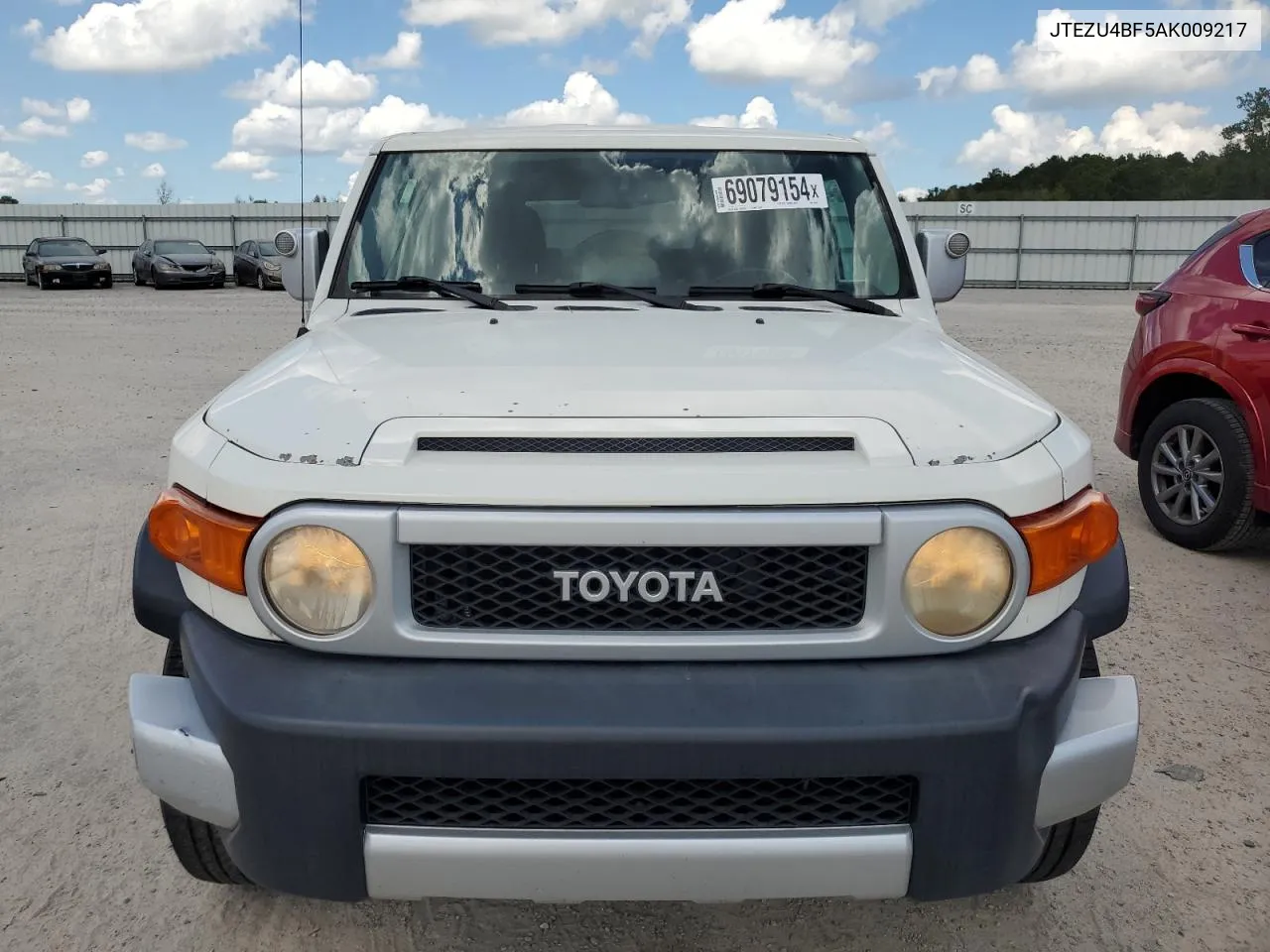 2010 Toyota Fj Cruiser VIN: JTEZU4BF5AK009217 Lot: 69079154