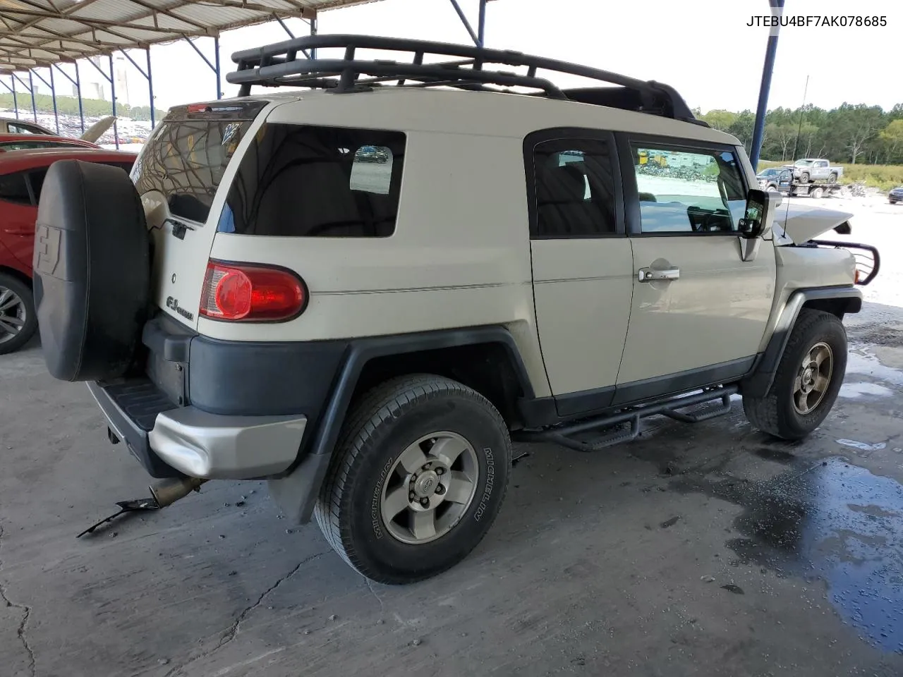 2010 Toyota Fj Cruiser VIN: JTEBU4BF7AK078685 Lot: 70371554