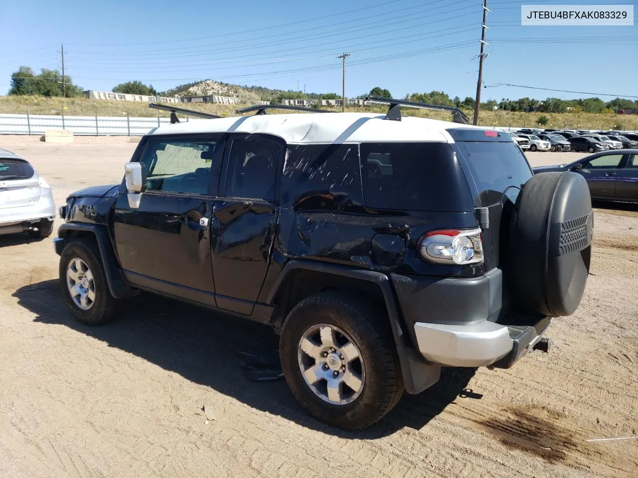 2010 Toyota Fj Cruiser VIN: JTEBU4BFXAK083329 Lot: 71876784