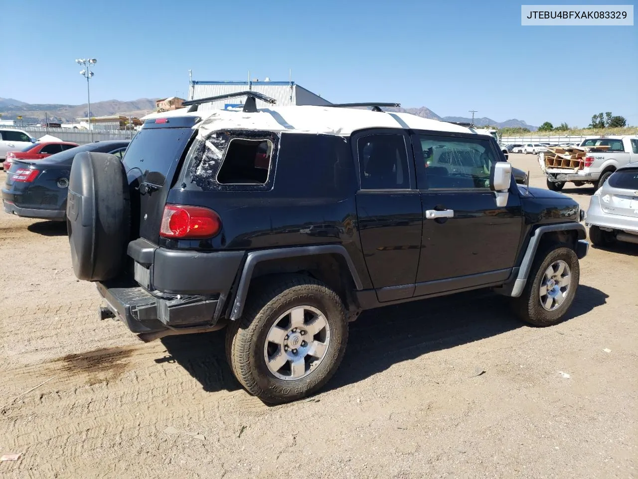 2010 Toyota Fj Cruiser VIN: JTEBU4BFXAK083329 Lot: 71876784