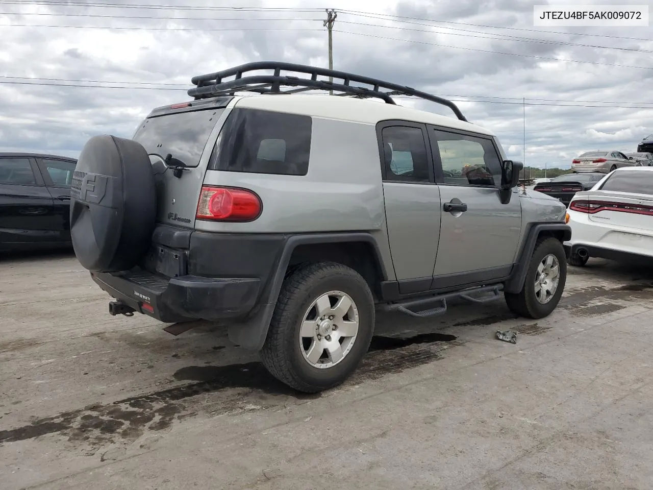 2010 Toyota Fj Cruiser VIN: JTEZU4BF5AK009072 Lot: 72803714