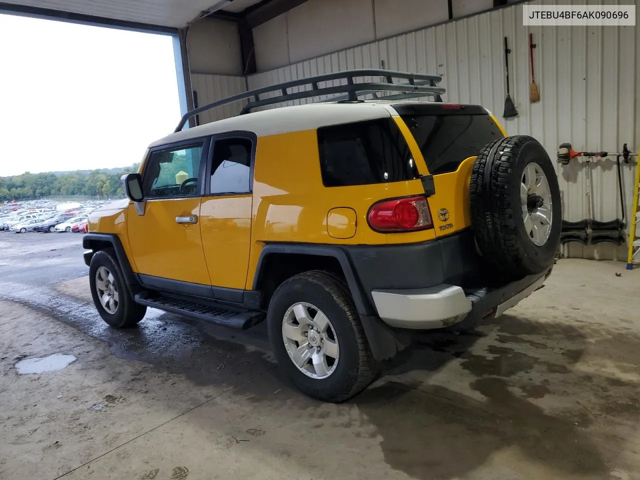 2010 Toyota Fj Cruiser VIN: JTEBU4BF6AK090696 Lot: 72954954