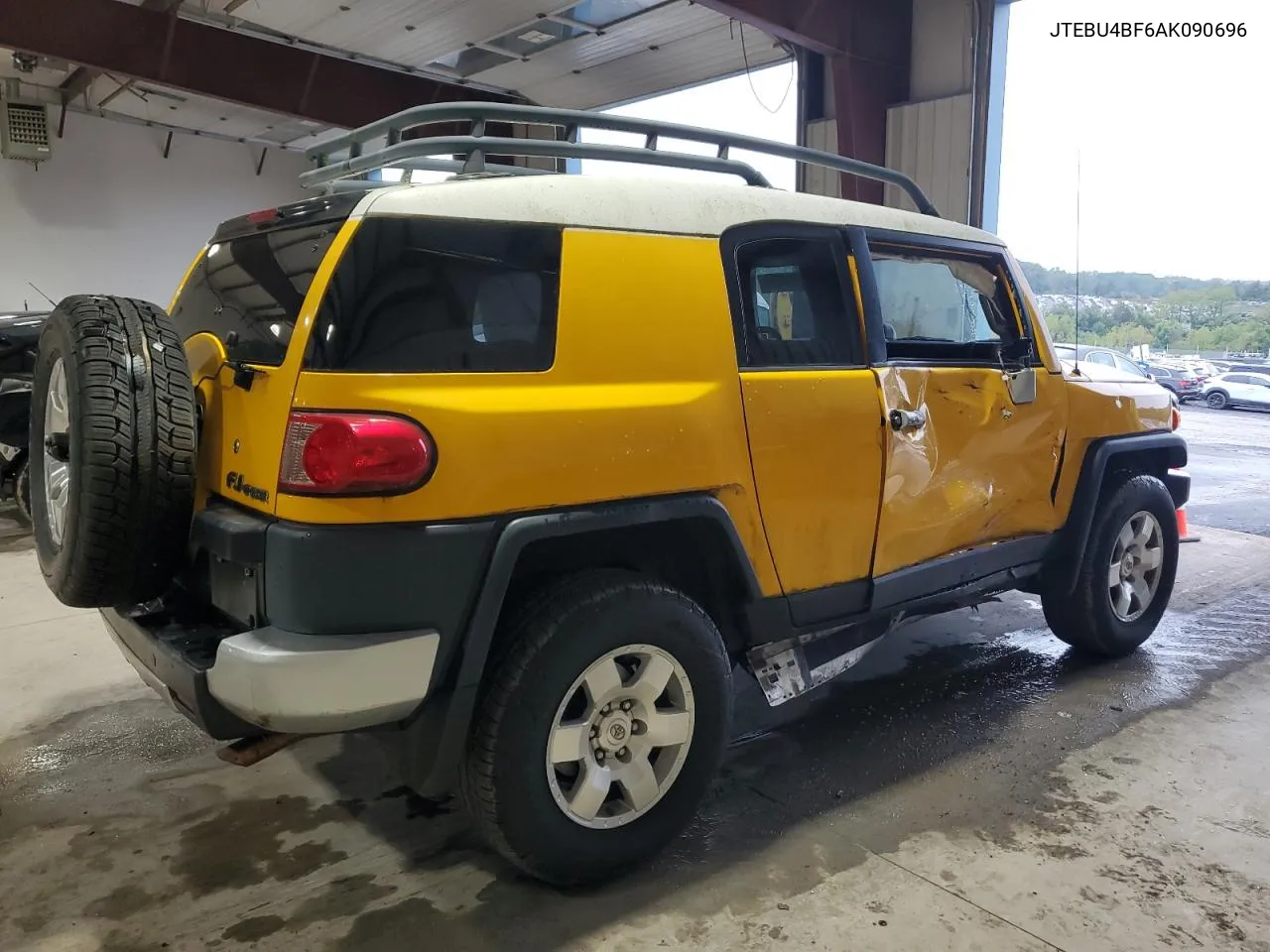 2010 Toyota Fj Cruiser VIN: JTEBU4BF6AK090696 Lot: 72954954