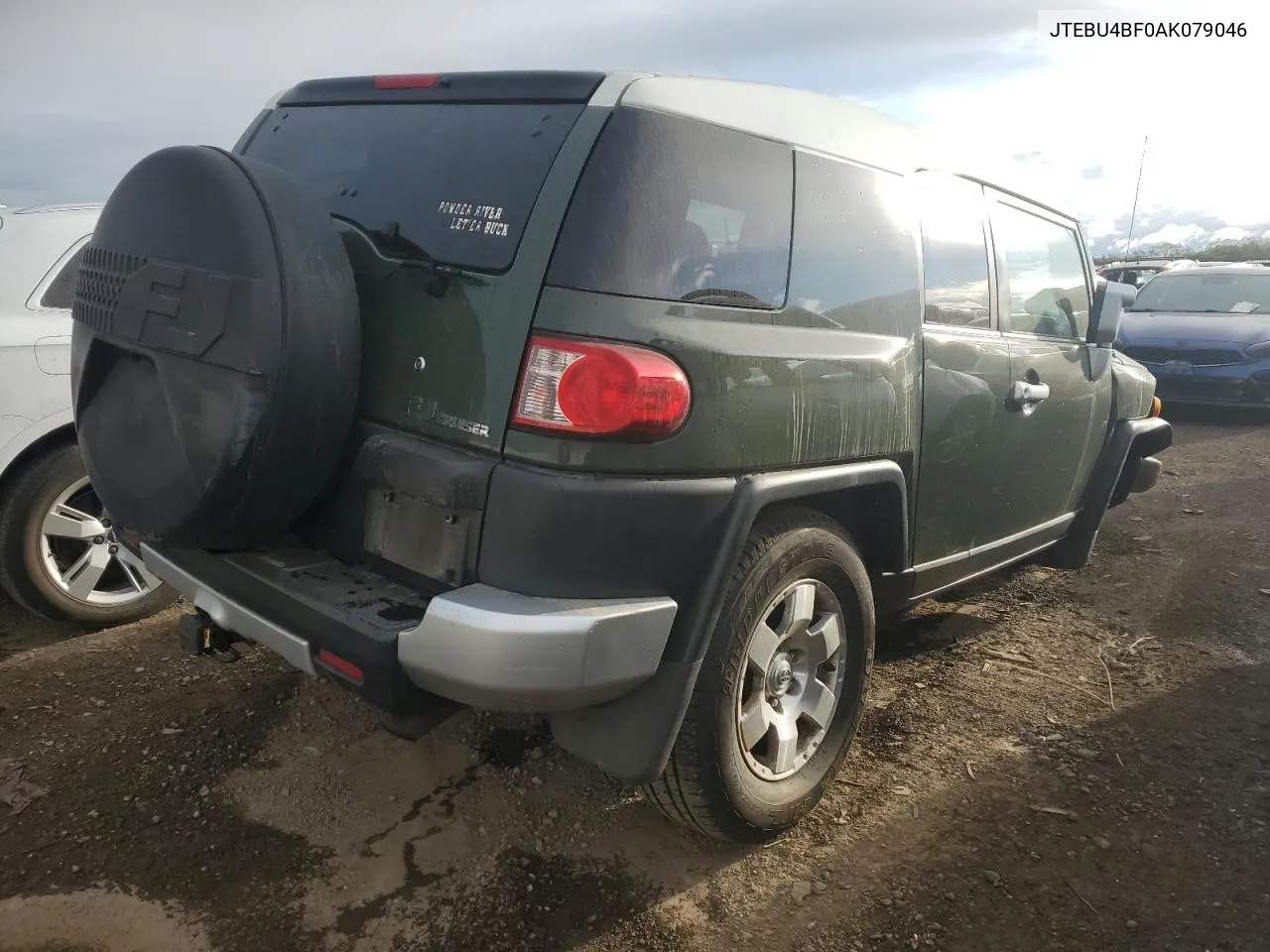 2010 Toyota Fj Cruiser VIN: JTEBU4BF0AK079046 Lot: 75316264