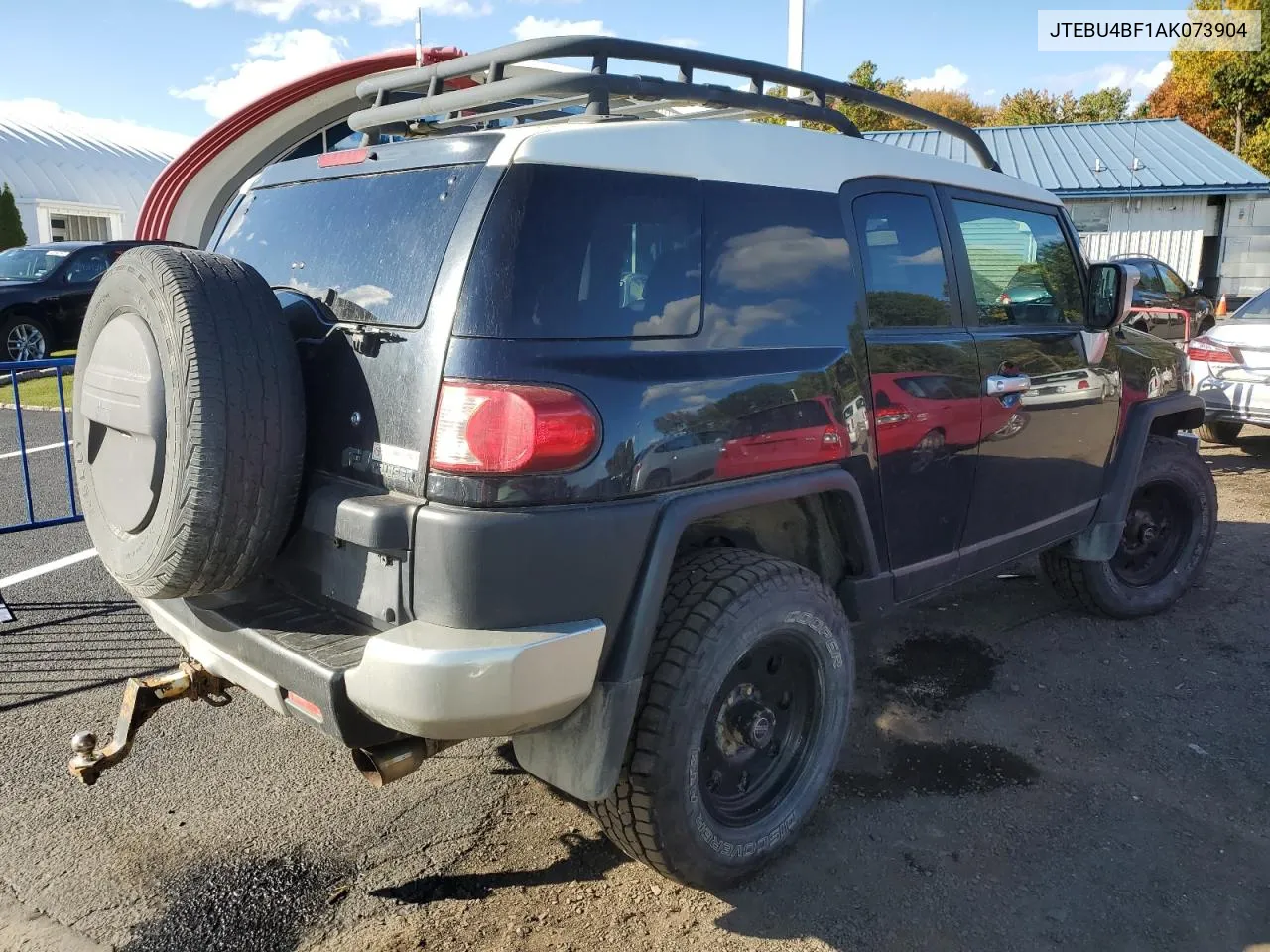 2010 Toyota Fj Cruiser VIN: JTEBU4BF1AK073904 Lot: 75588284