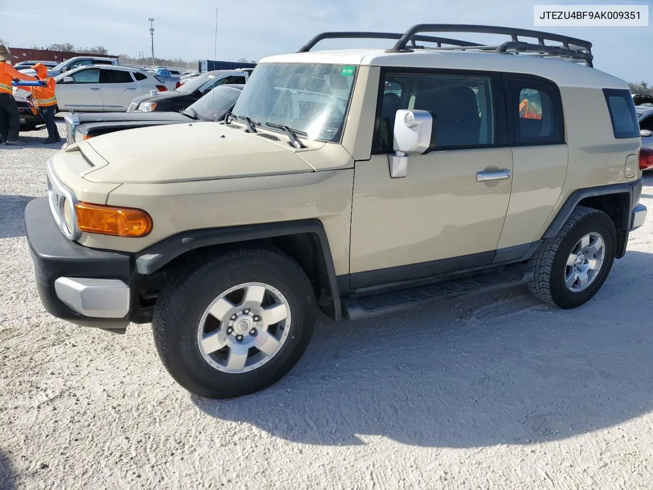 2010 Toyota Fj Cruiser VIN: JTEZU4BF9AK009351 Lot: 77081524