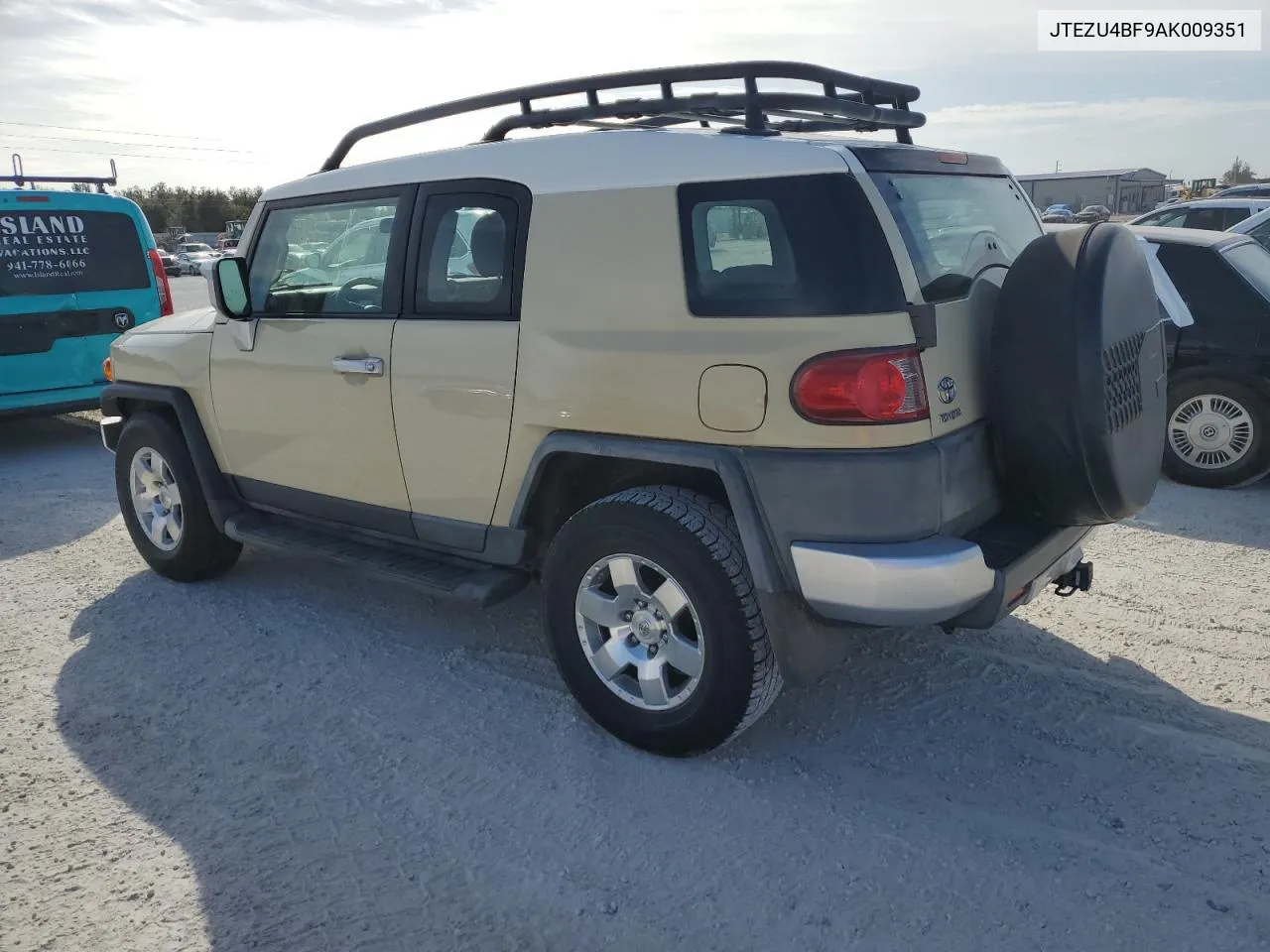 2010 Toyota Fj Cruiser VIN: JTEZU4BF9AK009351 Lot: 77081524