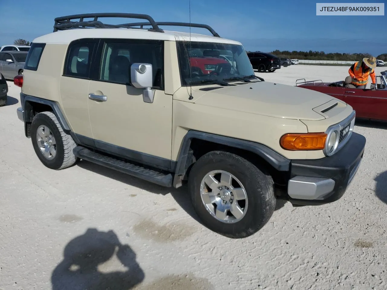 2010 Toyota Fj Cruiser VIN: JTEZU4BF9AK009351 Lot: 77081524