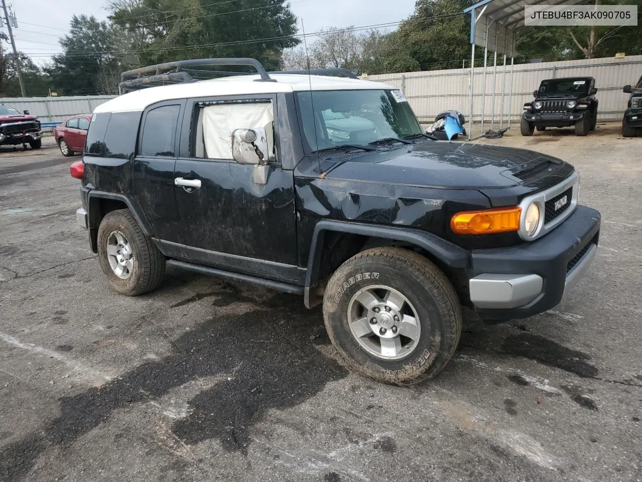 2010 Toyota Fj Cruiser VIN: JTEBU4BF3AK090705 Lot: 79934704