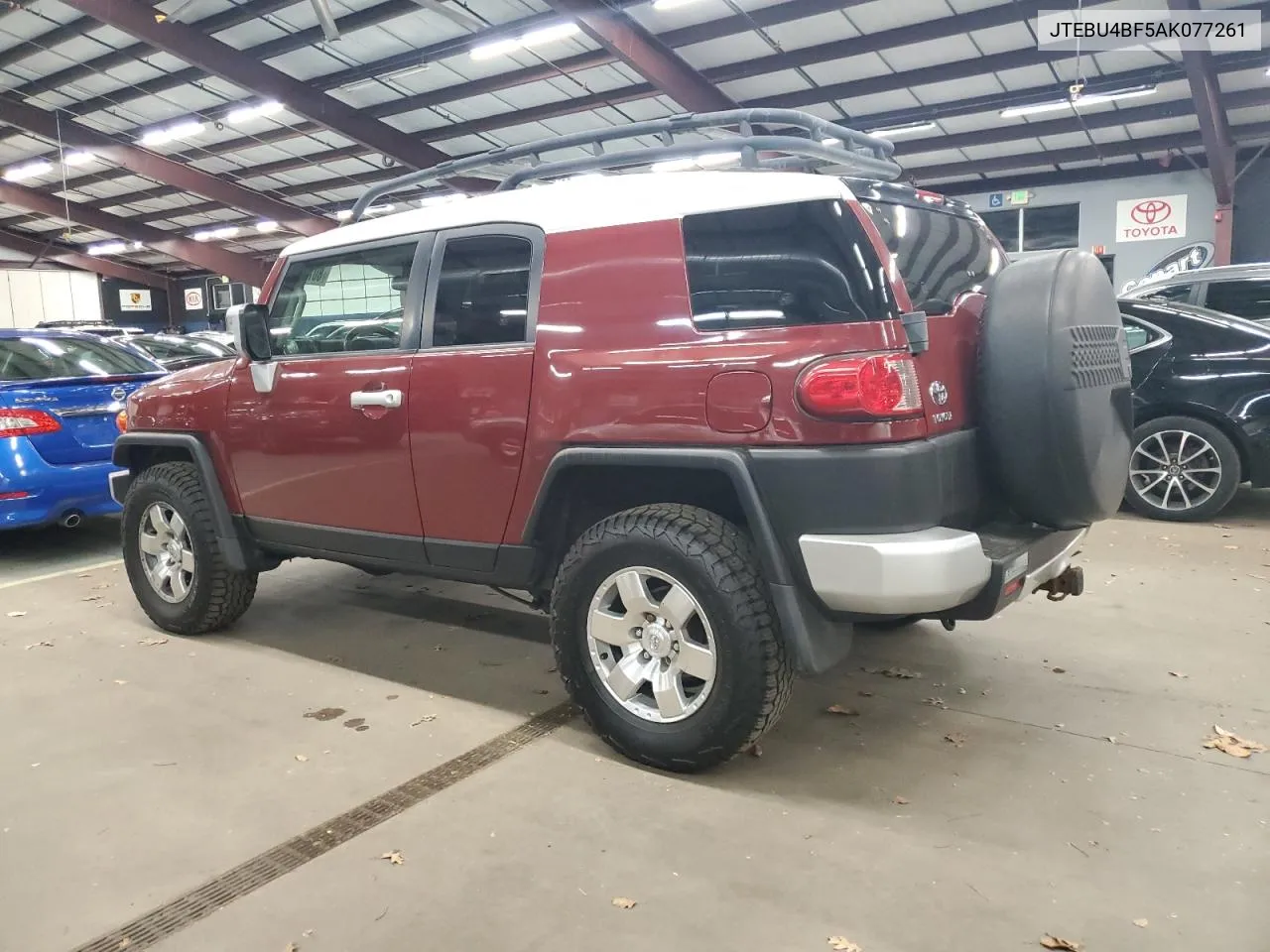 2010 Toyota Fj Cruiser VIN: JTEBU4BF5AK077261 Lot: 80790104