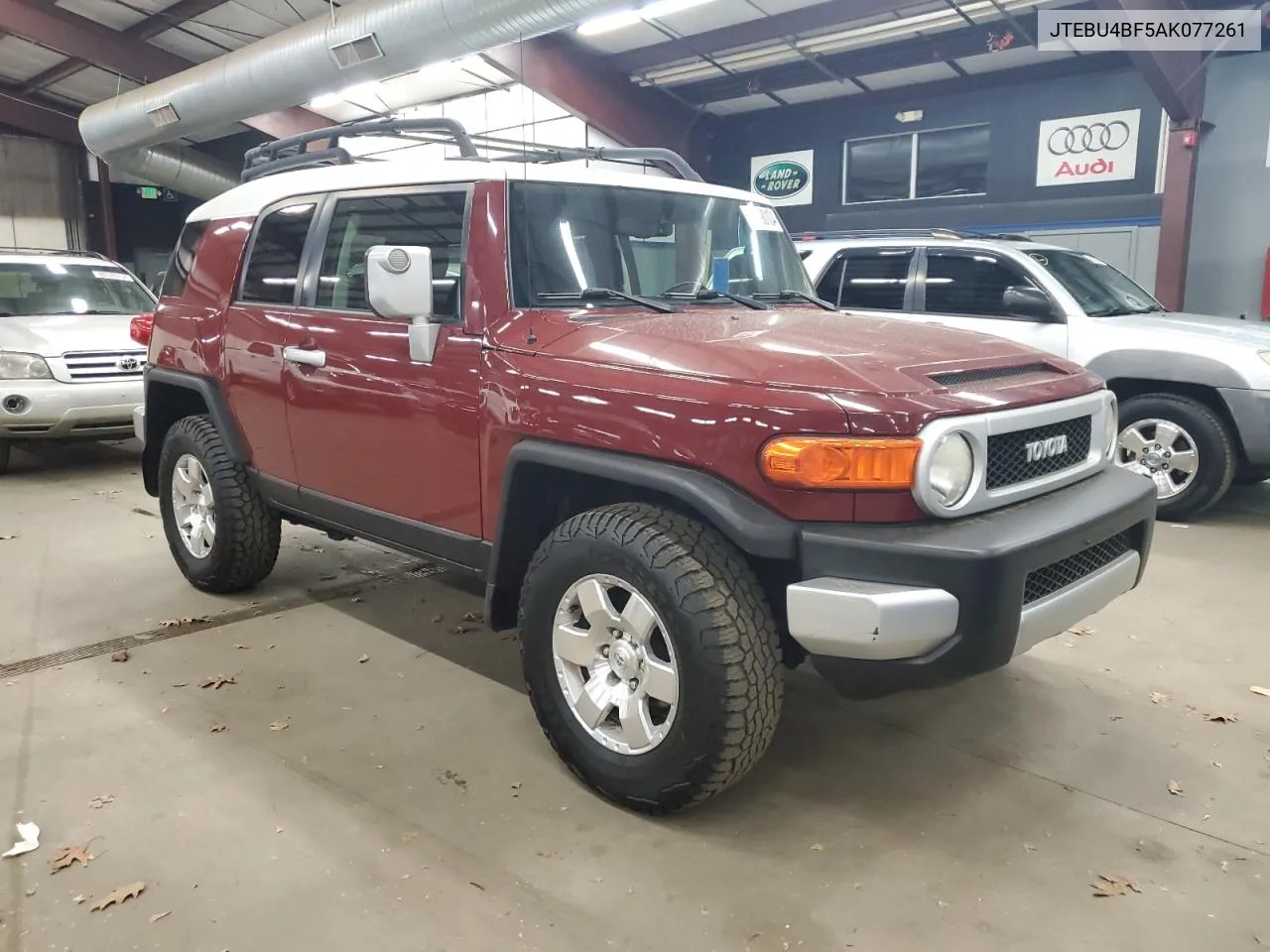 2010 Toyota Fj Cruiser VIN: JTEBU4BF5AK077261 Lot: 80790104