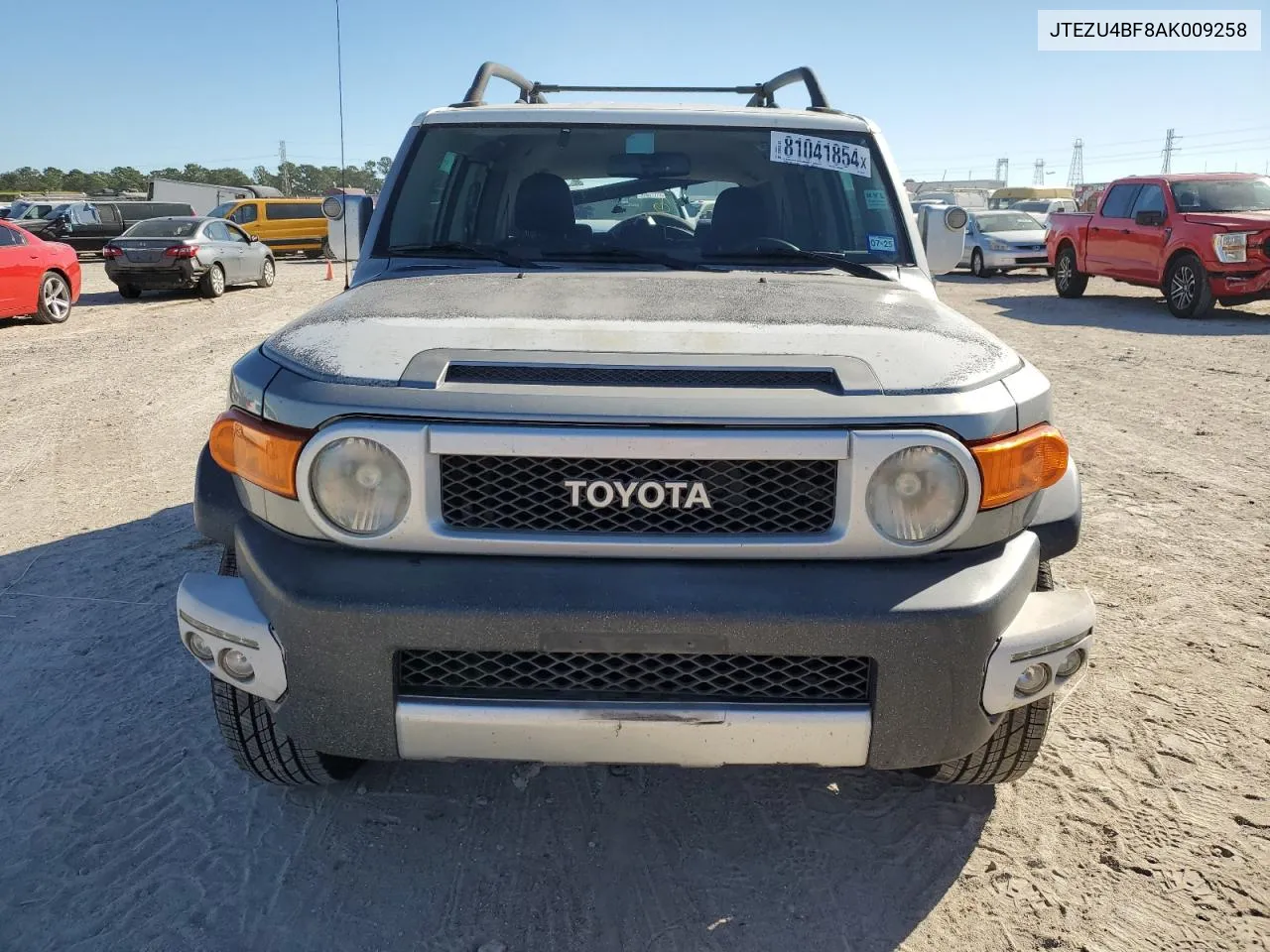 2010 Toyota Fj Cruiser VIN: JTEZU4BF8AK009258 Lot: 81041854