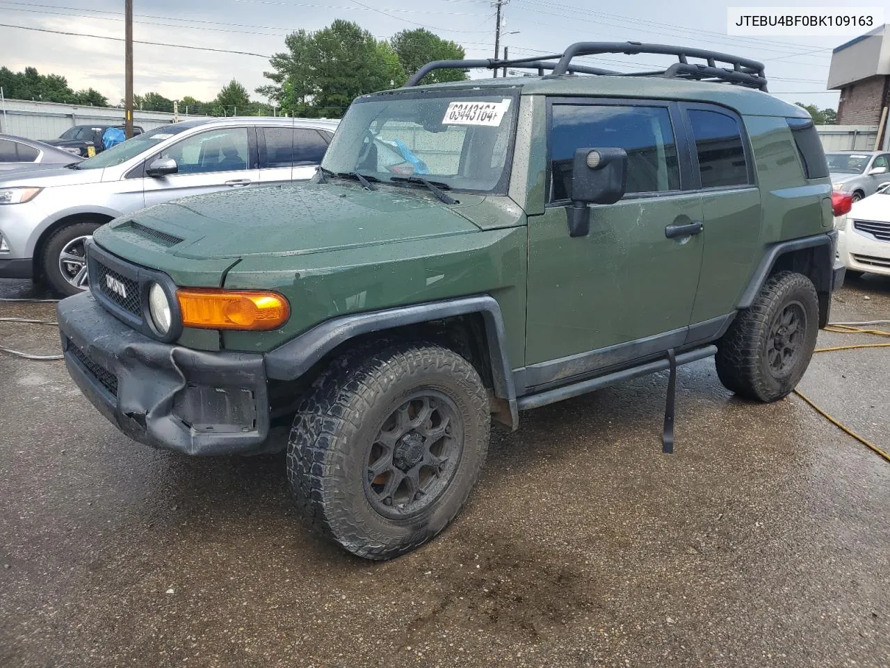 2011 Toyota Fj Cruiser VIN: JTEBU4BF0BK109163 Lot: 63443164