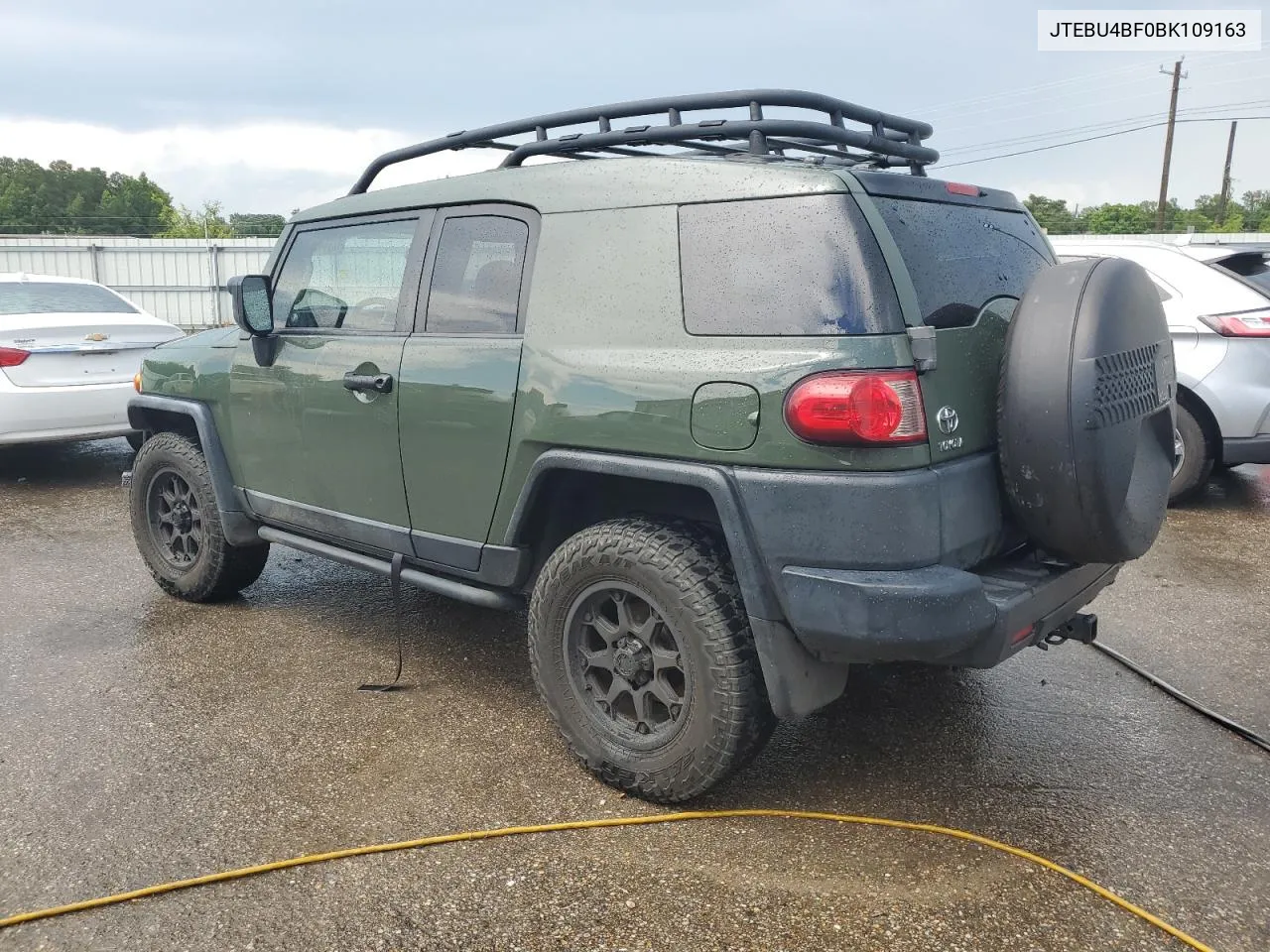 2011 Toyota Fj Cruiser VIN: JTEBU4BF0BK109163 Lot: 63443164