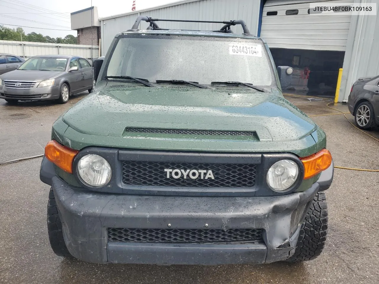 2011 Toyota Fj Cruiser VIN: JTEBU4BF0BK109163 Lot: 63443164