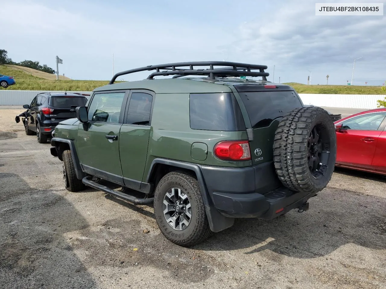 2011 Toyota Fj Cruiser VIN: JTEBU4BF2BK108435 Lot: 66115274