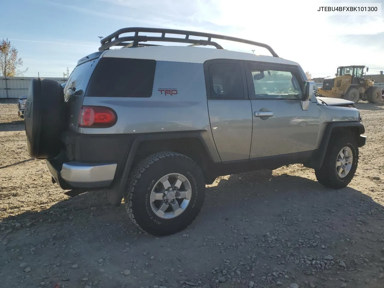 2011 Toyota Fj Cruiser VIN: JTEBU4BFXBK101300 Lot: 72077914