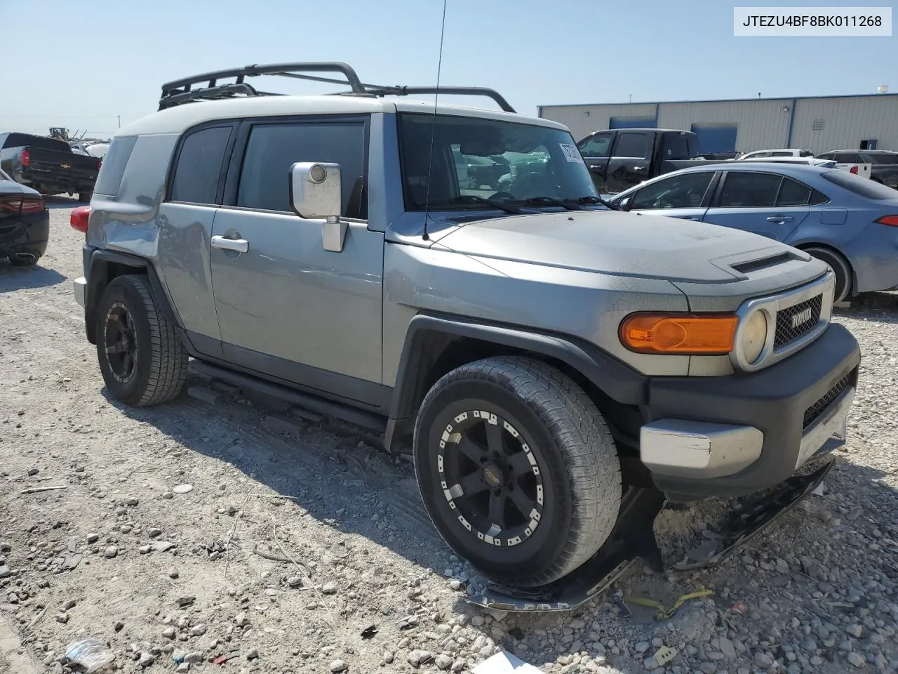 2011 Toyota Fj Cruiser VIN: JTEZU4BF8BK011268 Lot: 75720524