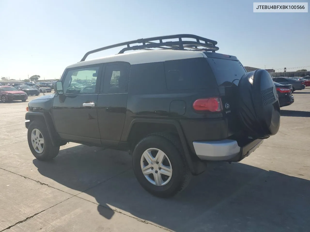 2011 Toyota Fj Cruiser VIN: JTEBU4BFXBK100566 Lot: 78530734