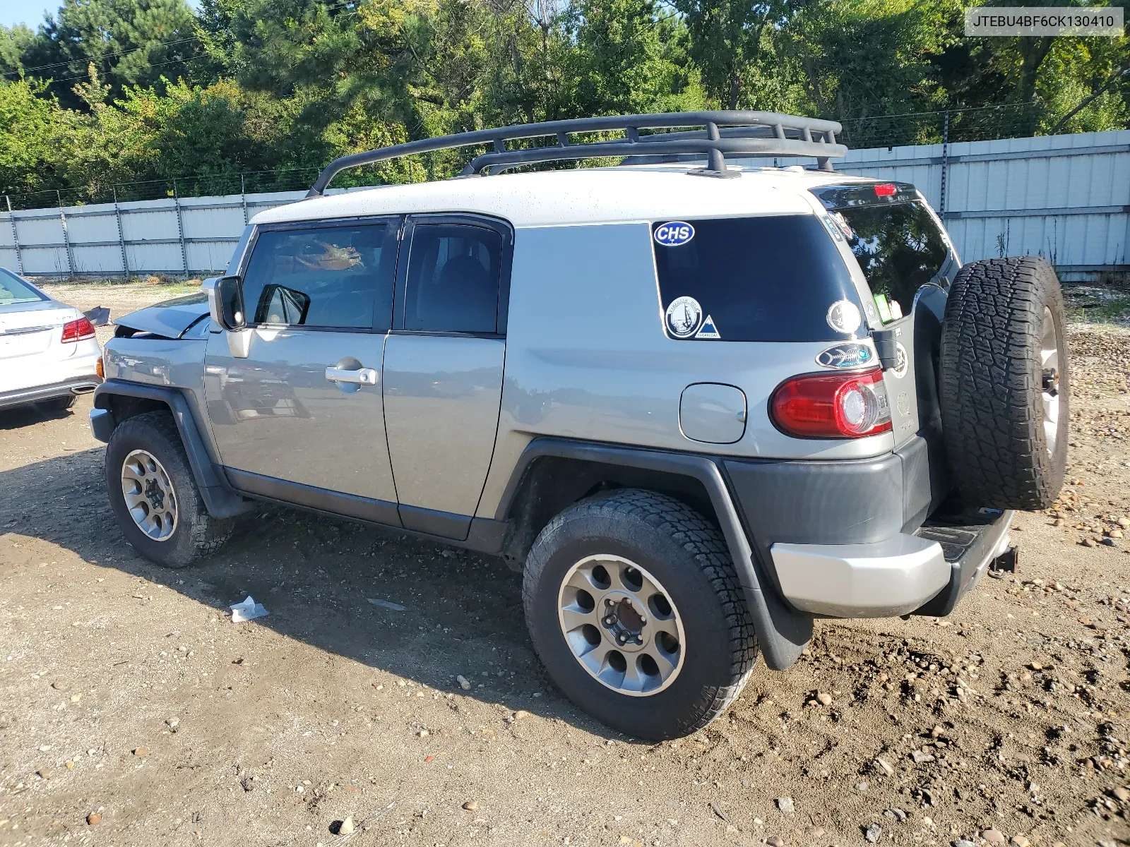 2012 Toyota Fj Cruiser VIN: JTEBU4BF6CK130410 Lot: 66464954