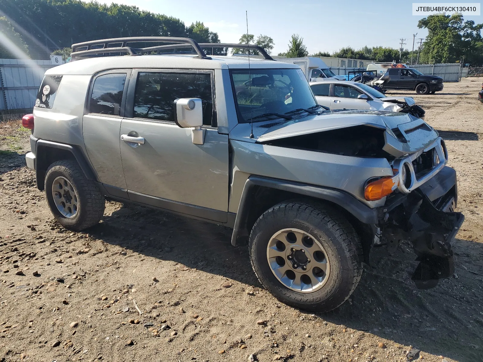 2012 Toyota Fj Cruiser VIN: JTEBU4BF6CK130410 Lot: 66464954