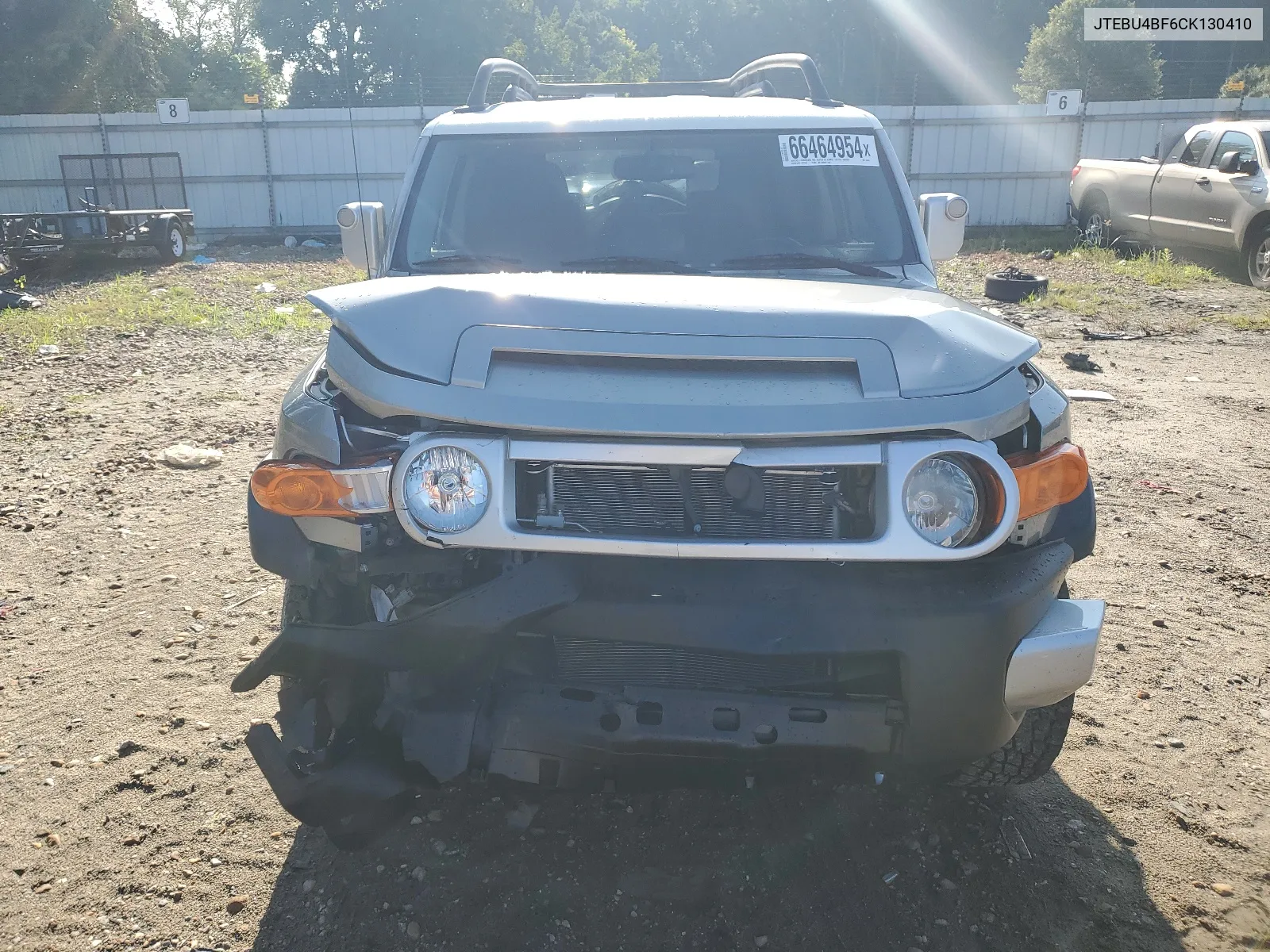 2012 Toyota Fj Cruiser VIN: JTEBU4BF6CK130410 Lot: 66464954