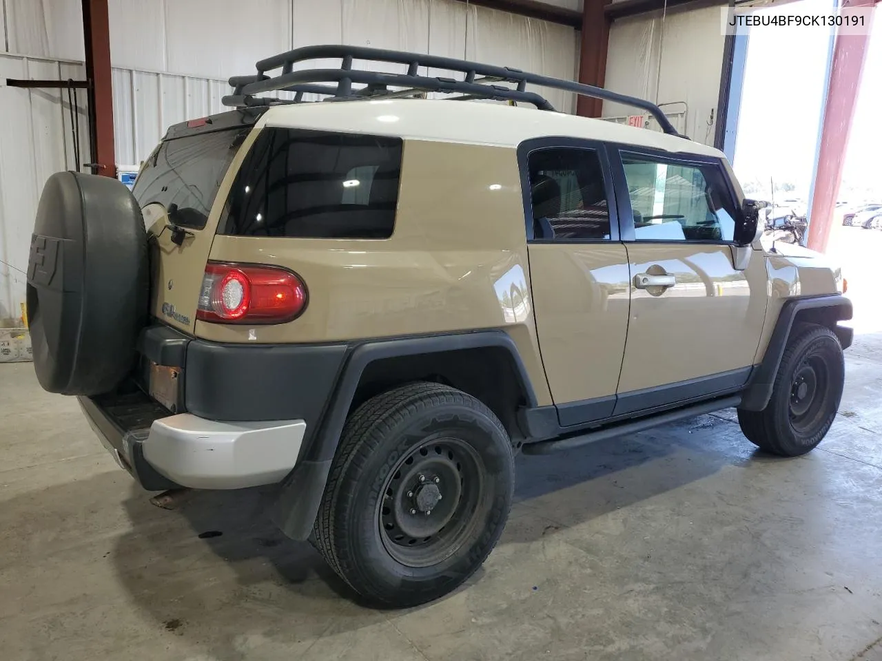 2012 Toyota Fj Cruiser VIN: JTEBU4BF9CK130191 Lot: 69054034