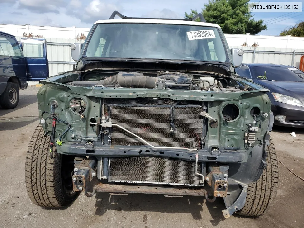 JTEBU4BF4CK135153 2012 Toyota Fj Cruiser