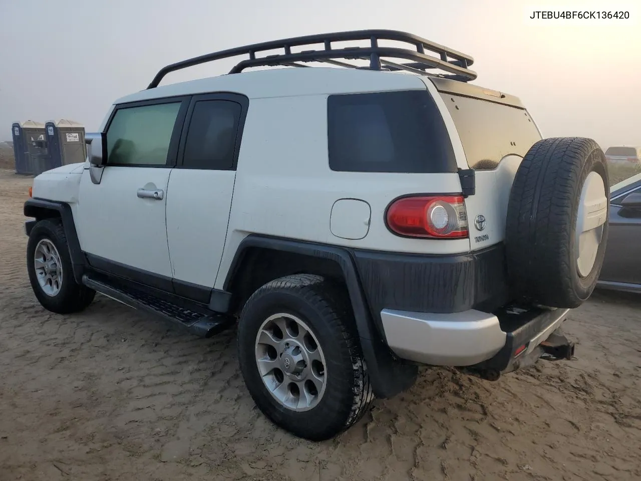 2012 Toyota Fj Cruiser VIN: JTEBU4BF6CK136420 Lot: 76334704