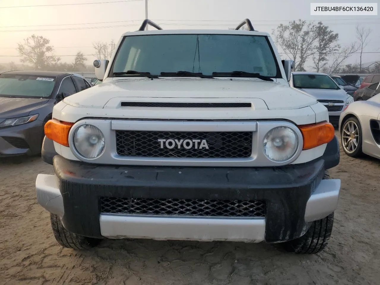 2012 Toyota Fj Cruiser VIN: JTEBU4BF6CK136420 Lot: 76334704