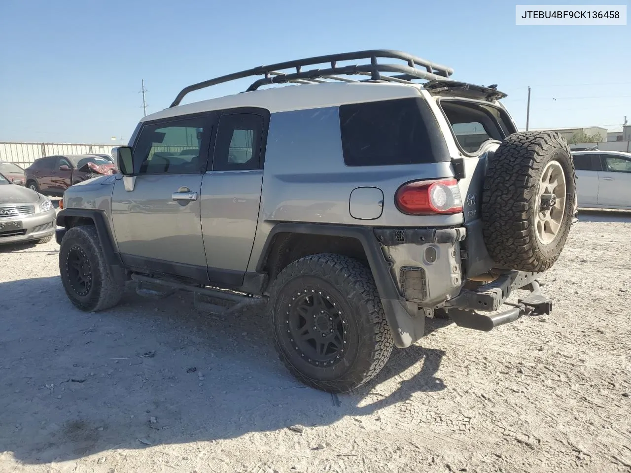 2012 Toyota Fj Cruiser VIN: JTEBU4BF9CK136458 Lot: 76863114