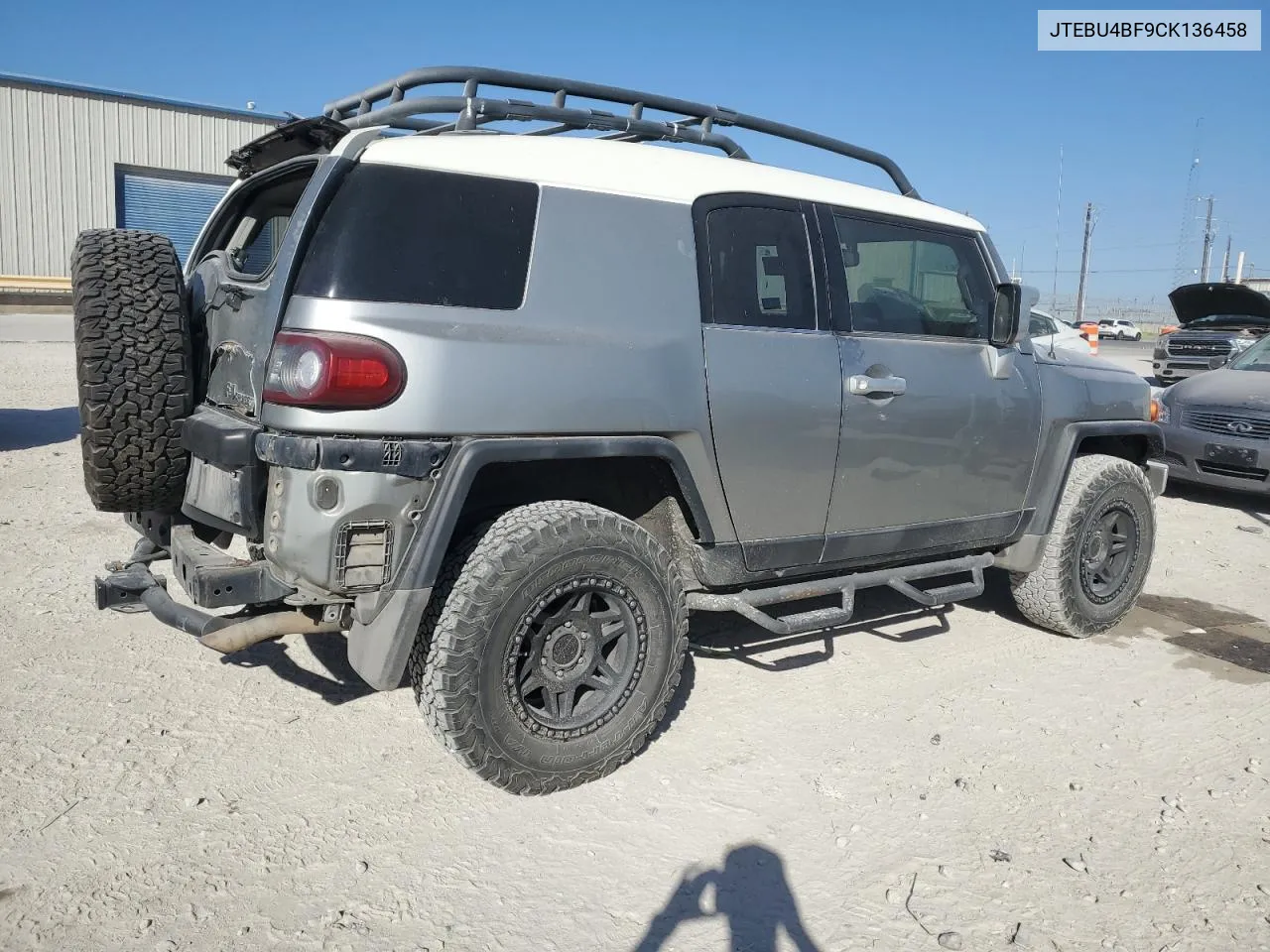 2012 Toyota Fj Cruiser VIN: JTEBU4BF9CK136458 Lot: 76863114