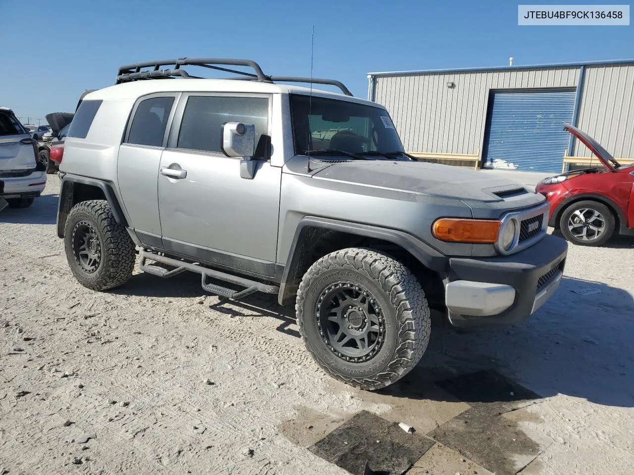 2012 Toyota Fj Cruiser VIN: JTEBU4BF9CK136458 Lot: 76863114