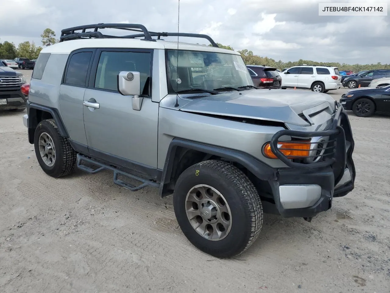 2012 Toyota Fj Cruiser VIN: JTEBU4BF4CK147142 Lot: 78689204