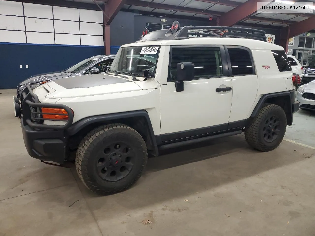 2012 Toyota Fj Cruiser VIN: JTEBU4BF5CK124601 Lot: 80692834