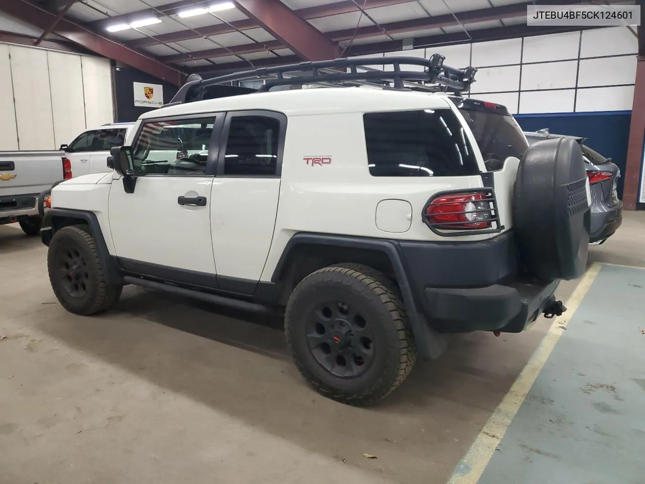 2012 Toyota Fj Cruiser VIN: JTEBU4BF5CK124601 Lot: 80692834