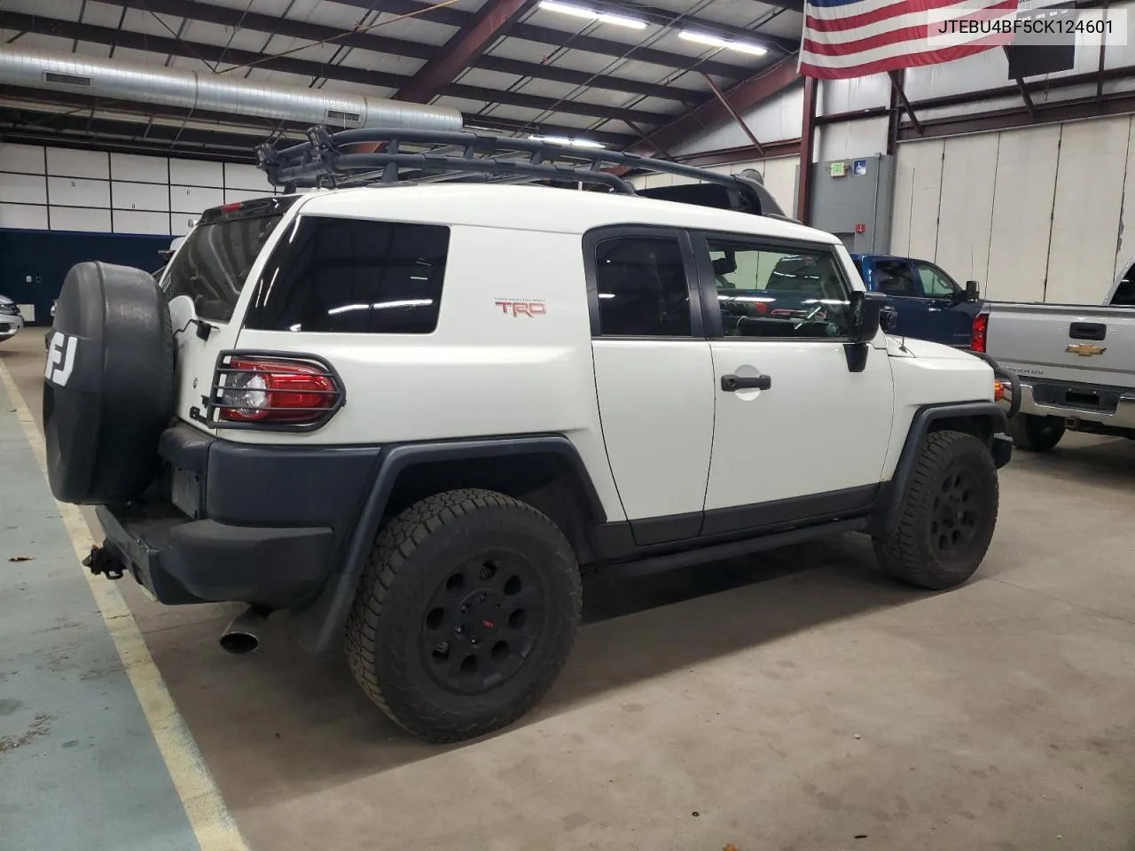 2012 Toyota Fj Cruiser VIN: JTEBU4BF5CK124601 Lot: 80692834