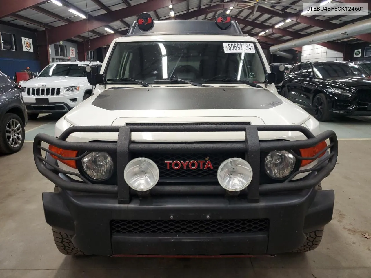 2012 Toyota Fj Cruiser VIN: JTEBU4BF5CK124601 Lot: 80692834