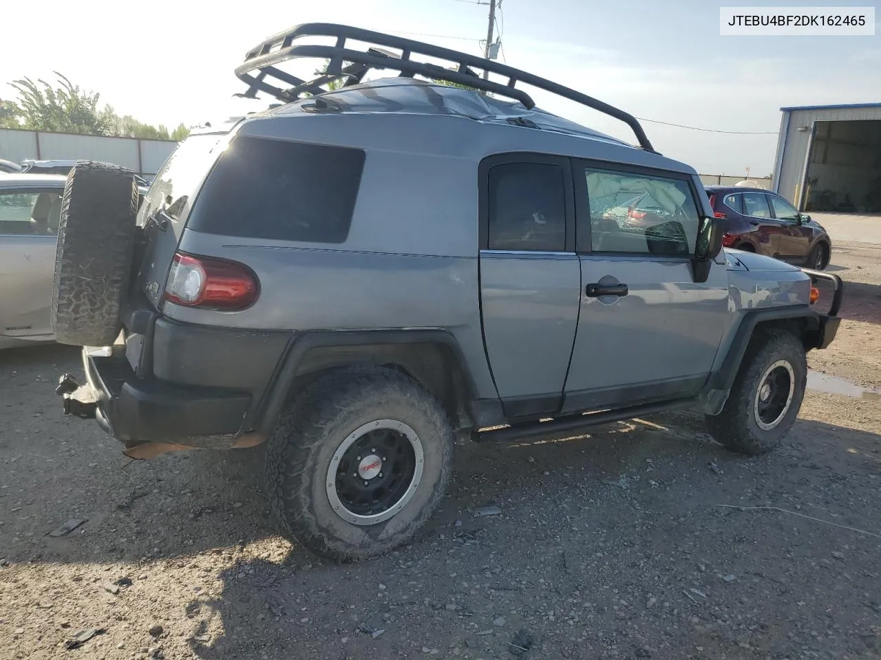 2013 Toyota Fj Cruiser VIN: JTEBU4BF2DK162465 Lot: 65919784