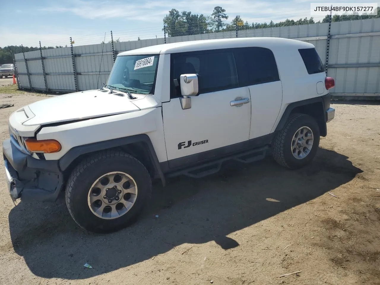 2013 Toyota Fj Cruiser VIN: JTEBU4BF9DK157277 Lot: 69916064