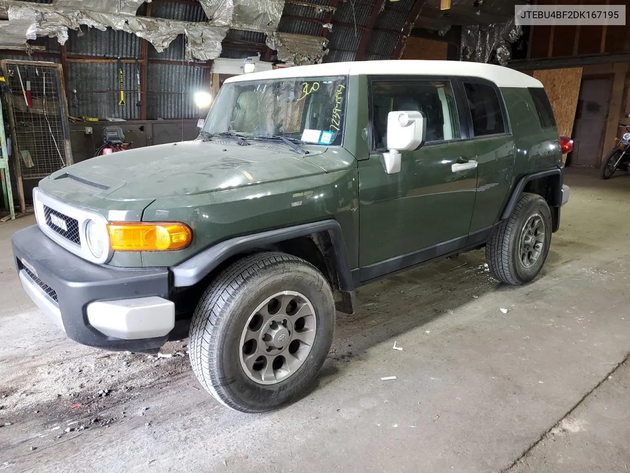 JTEBU4BF2DK167195 2013 Toyota Fj Cruiser