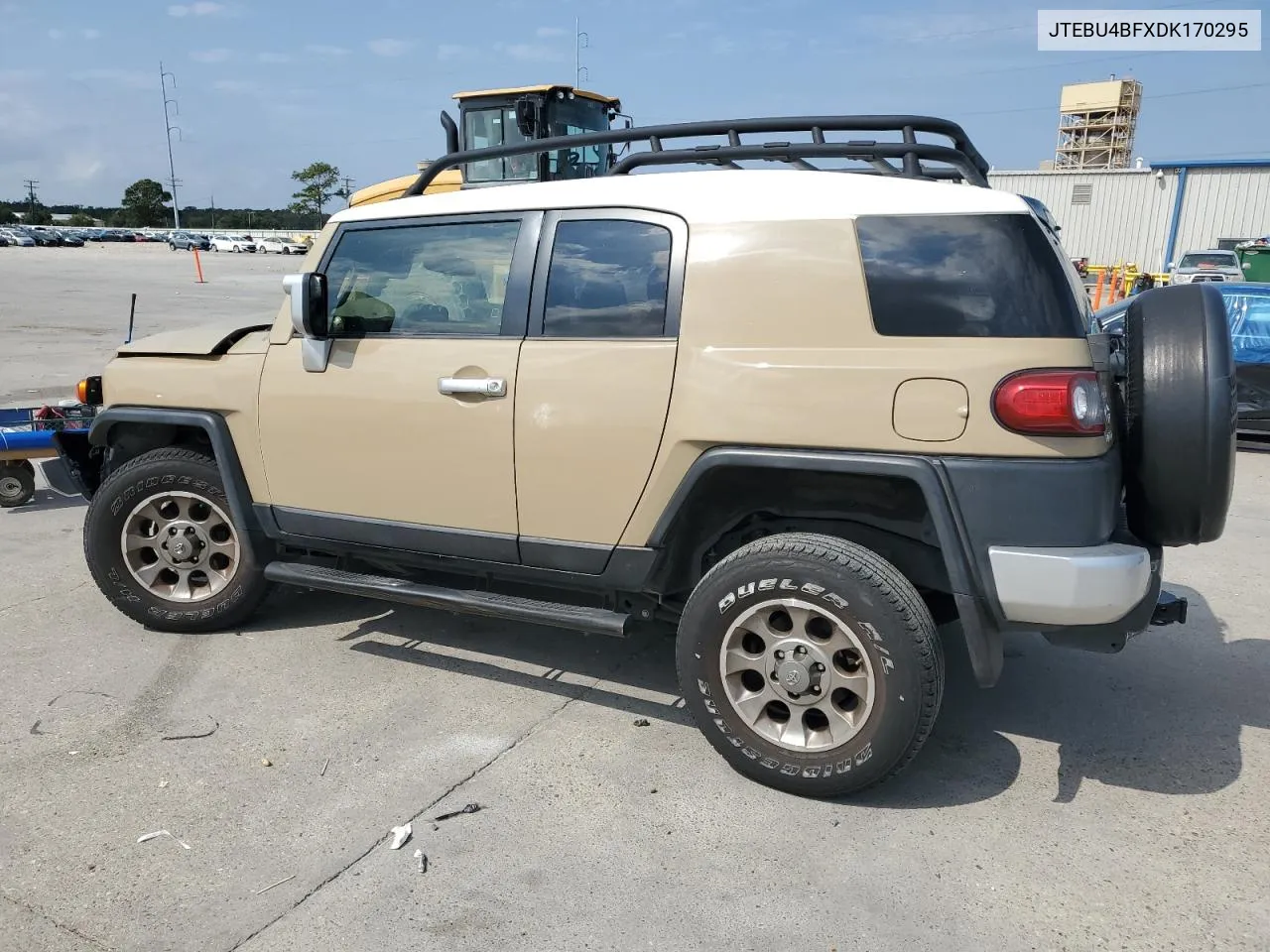 2013 Toyota Fj Cruiser VIN: JTEBU4BFXDK170295 Lot: 72396714