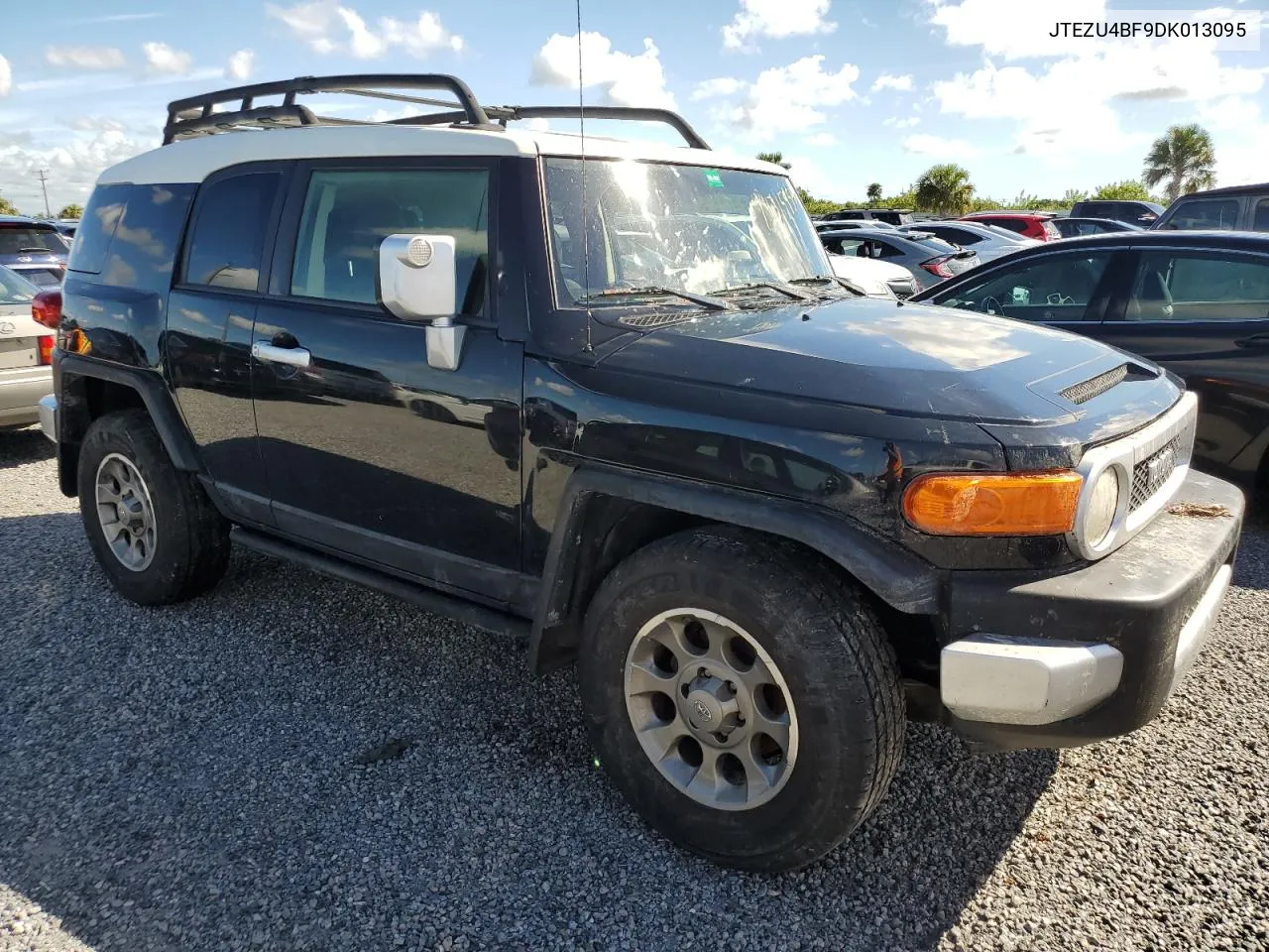 2013 Toyota Fj Cruiser VIN: JTEZU4BF9DK013095 Lot: 74315954