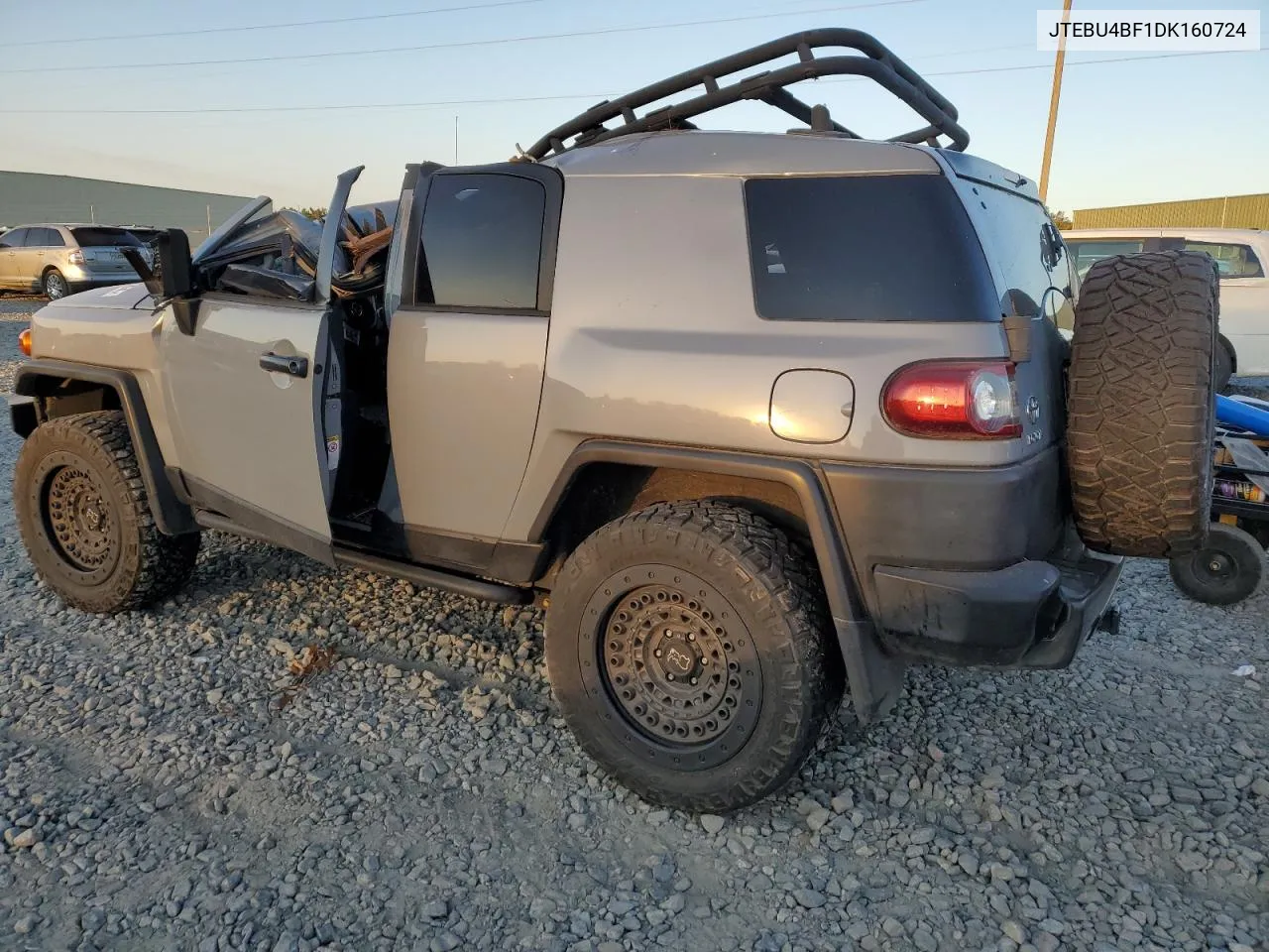 2013 Toyota Fj Cruiser VIN: JTEBU4BF1DK160724 Lot: 75700064