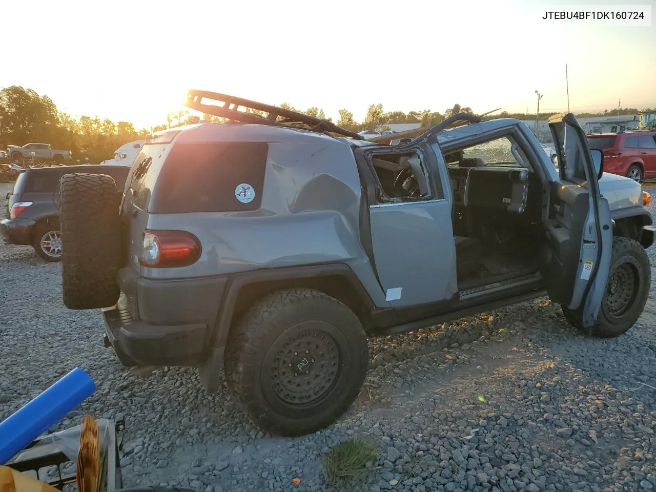 2013 Toyota Fj Cruiser VIN: JTEBU4BF1DK160724 Lot: 75700064