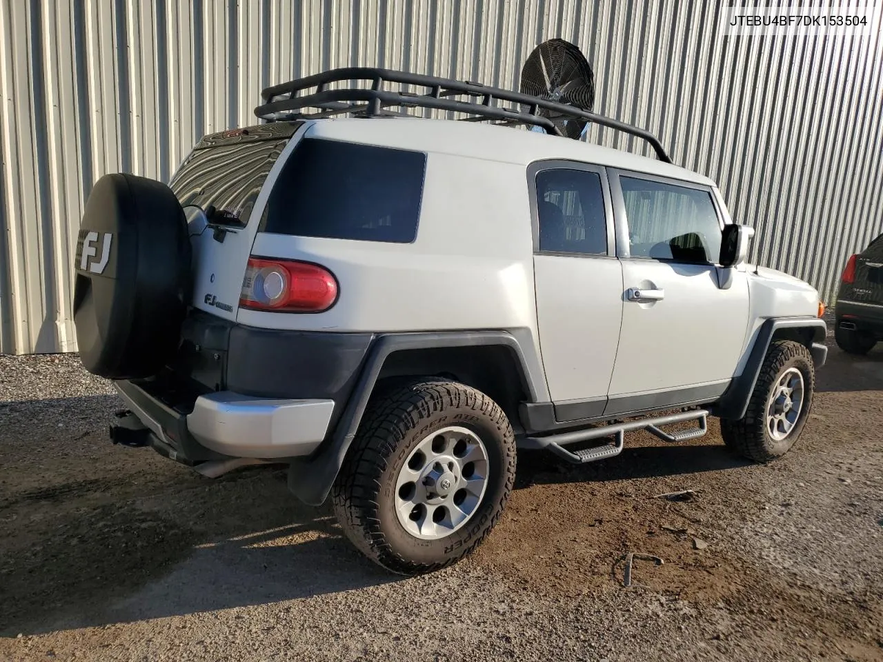 2013 Toyota Fj Cruiser VIN: JTEBU4BF7DK153504 Lot: 76051634