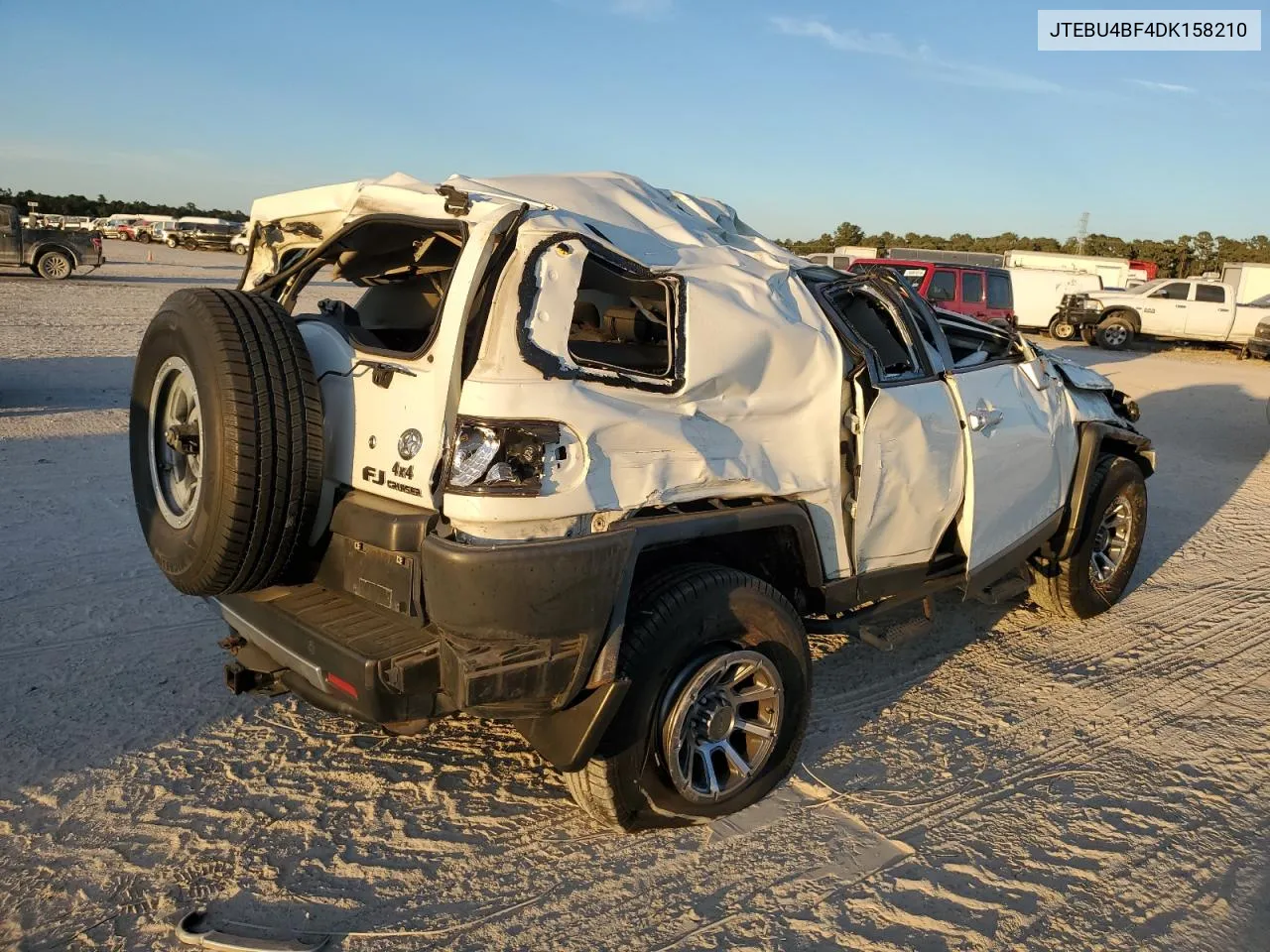 2013 Toyota Fj Cruiser VIN: JTEBU4BF4DK158210 Lot: 76558404