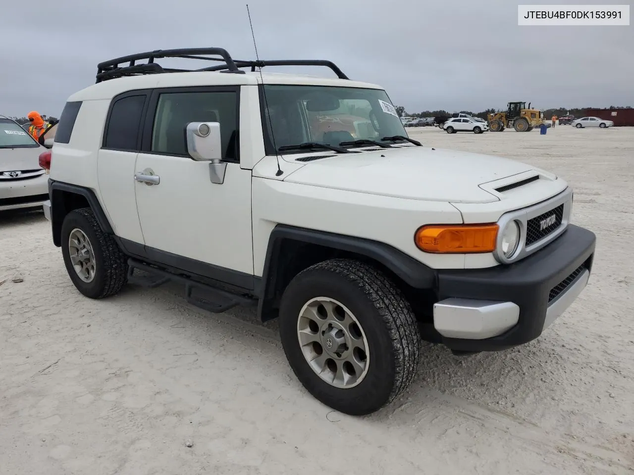 2013 Toyota Fj Cruiser VIN: JTEBU4BF0DK153991 Lot: 76876924