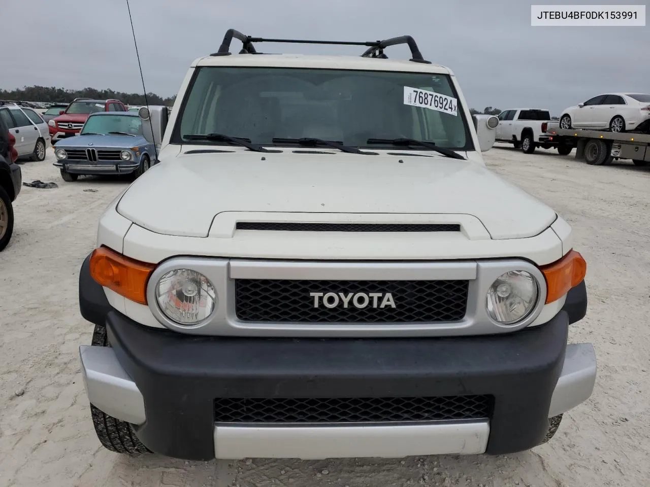 2013 Toyota Fj Cruiser VIN: JTEBU4BF0DK153991 Lot: 76876924