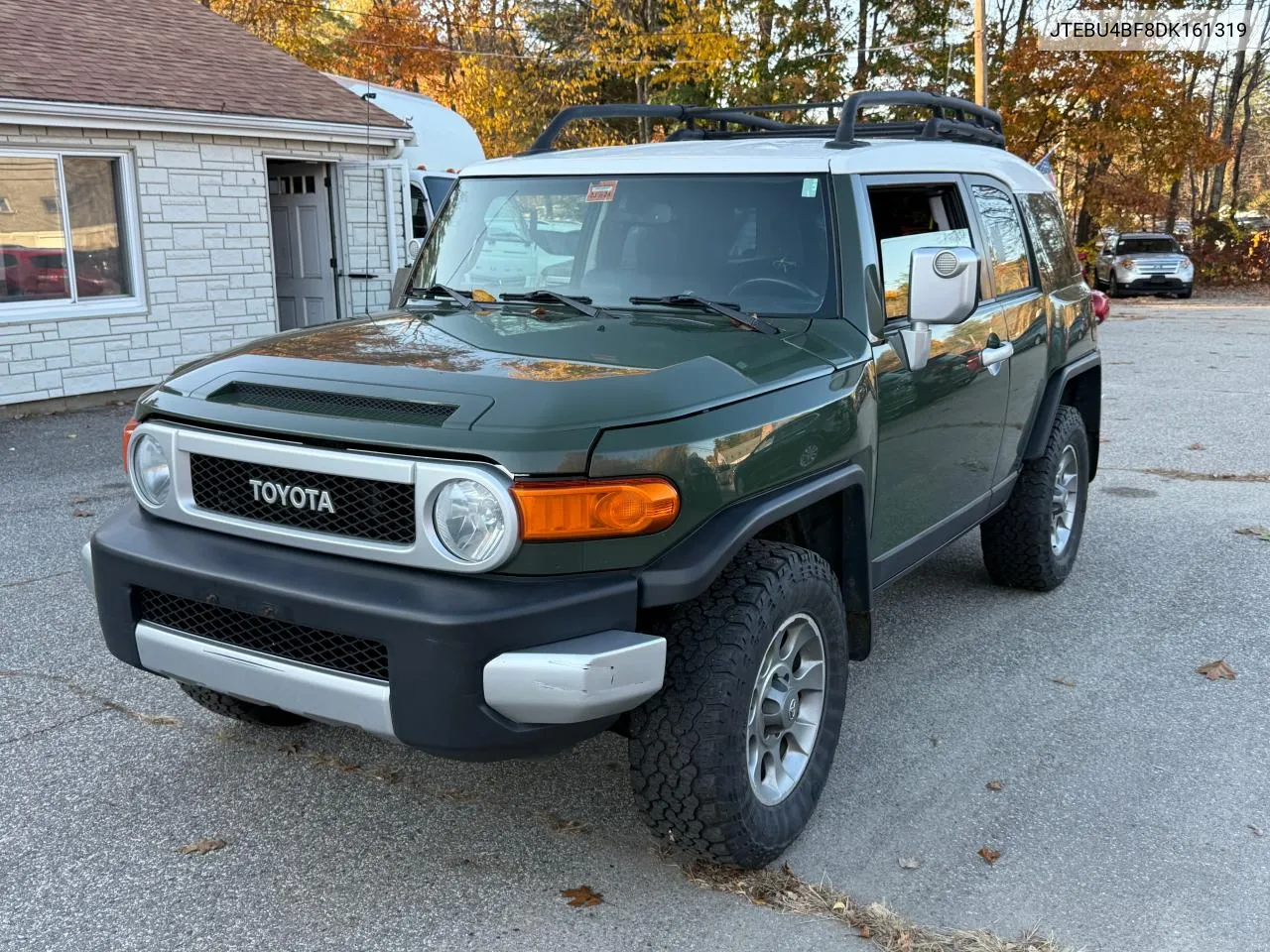 2013 Toyota Fj Cruiser VIN: JTEBU4BF8DK161319 Lot: 77880934